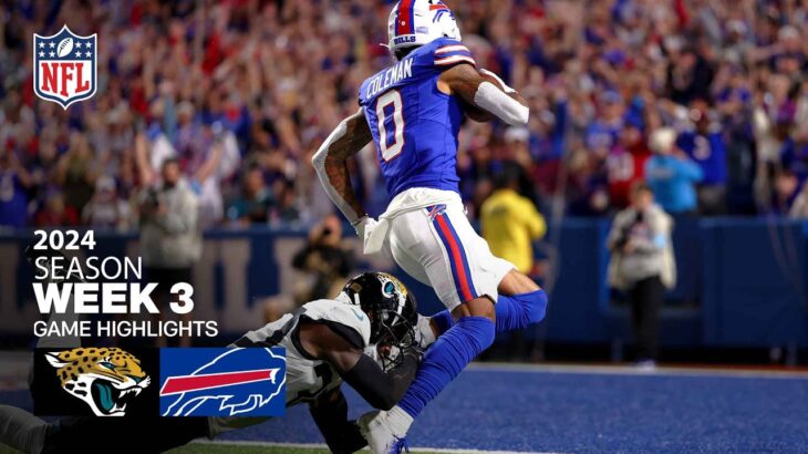 Jacksonville Jaguars vs. Buffalo Bills Game Highlights | NFL 2024 Season Week 3