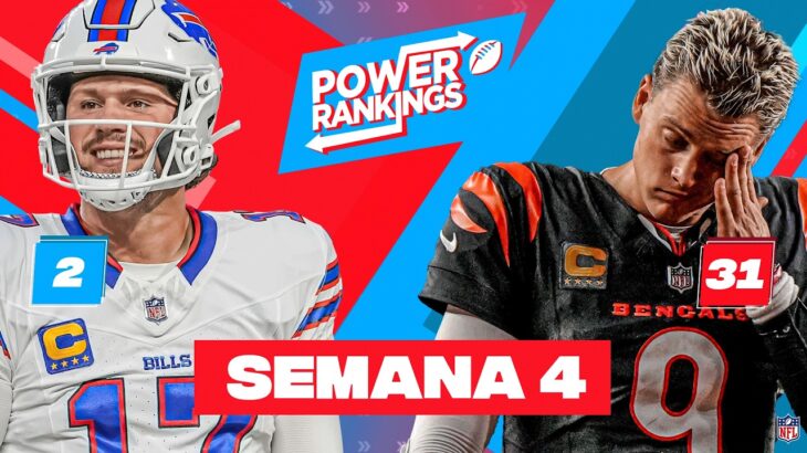 NFL POWER RANKINGS de Semana 4 | Locos por la NFL 2024