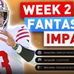 NFL Week 2 Reactions + Injuries | Early Week 3 Waiver Wire & Fantasy Football Advice (2024)