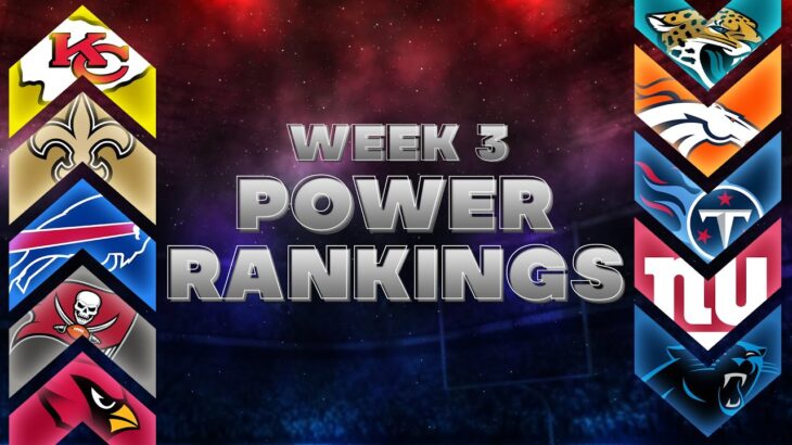 NFL Week 3 Power Rankings