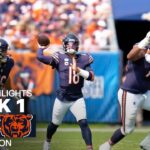 Tennessee Titans vs. Chicago Bears | NFL 2024 Week 1 Game Highlights