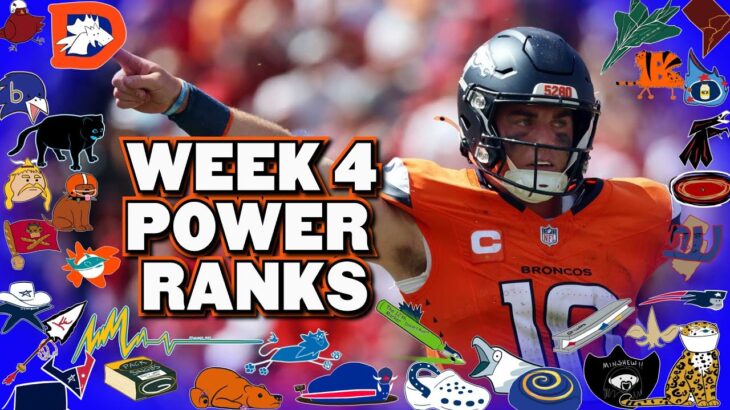 Very HONEST NFL Power Rankings: Week 4