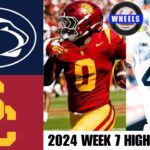 #4 Penn State vs USC (INCREDIBLE!) | Full Game Highlights | 2024 College Football Highlights