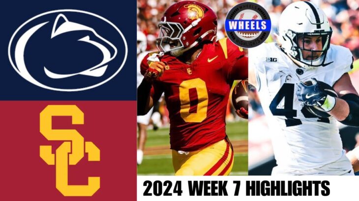 #4 Penn State vs USC (INCREDIBLE!) | Full Game Highlights | 2024 College Football Highlights