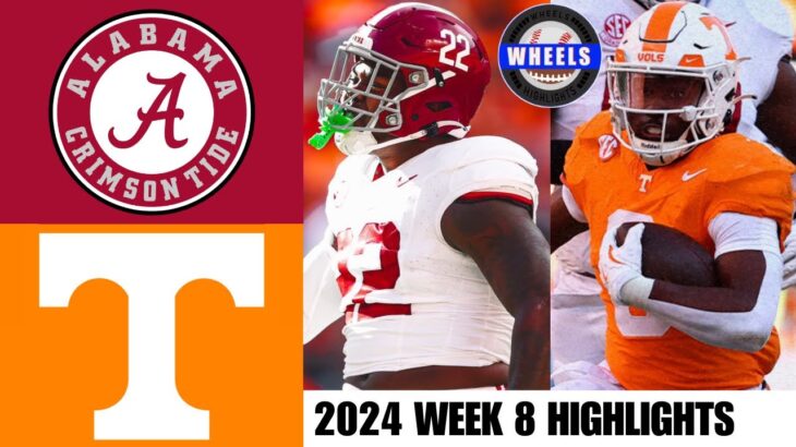 #7 Alabama vs #11 Tennessee | Full Game Highlights | 2024 College Football Highlights