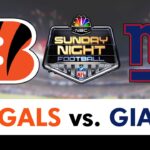 Bengals vs. Giants Live Streaming Scoreboard, Free Play-By-Play, Highlights, Reaction | NFL Week 6