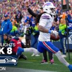 Buffalo Bills vs. Seattle Seahawks Game Highlights | NFL 2024 Season Week 8