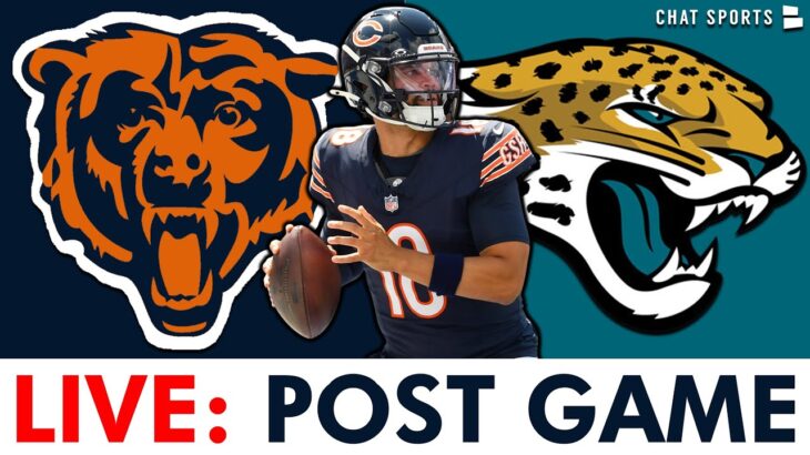 Chicago Bears POST GAME LIVE: Caleb Williams & Bears BLOW OUT Trevor Lawrence & Jaguars!