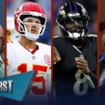 Chiefs beat Chargers, Ravens dominate Bills, Is Baltimore the real deal? | NFL | FIRST THINGS FIRST