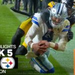 Dallas Cowboys vs. Pittsburgh Steelers Game Highlights | NFL 2024 Season Week 5