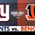 Giants vs. Bengals Live Streaming Scoreboard, Free Play-By-Play, Highlights | NFL Week 6