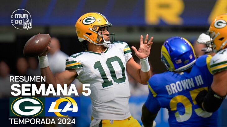 Green Bay Packers vs. Los Angeles Rams | Semana 5 – NFL 2024 | Highlights Resumen en español