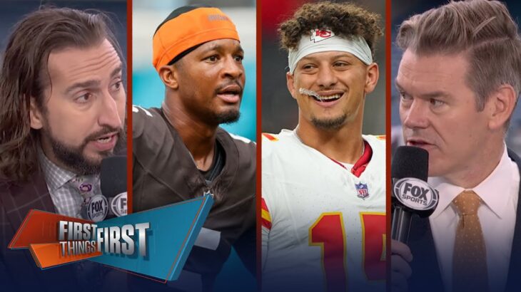 Jalen Hurts, Jameis Winston climb up, where Patrick sits on Mahomes Mountain | FIRST THINGS FIRST