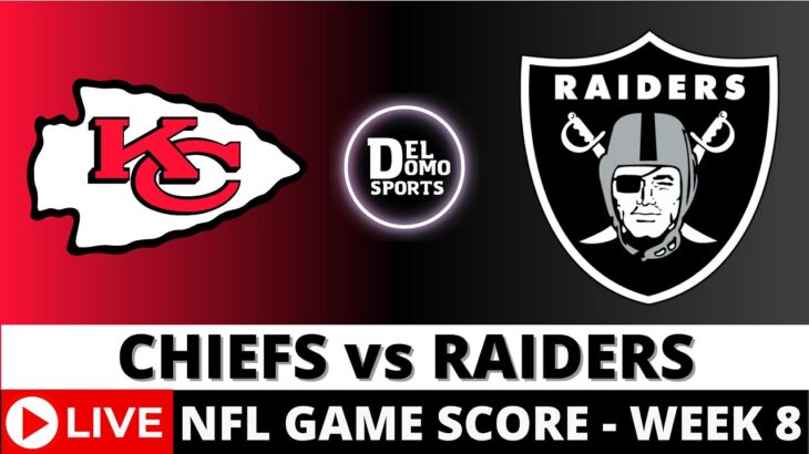 KANSAS CITY CHIEFS VS LAS VEGAS RAIDERS LIVE 🏈 NFL Game Score Play-by-Play Week 8 – OCT 27, 2024