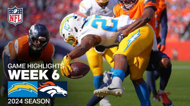 Los Angeles Chargers vs. Denver Broncos Game Highlights | NFL 2024 Season Week 6