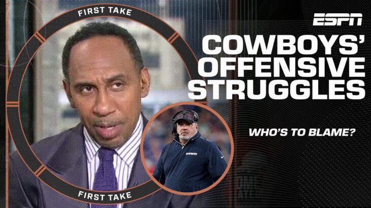 ‘Mike McCarthy NEEDS to GO!’ 🗣️  – Stephen A. discusses Cowboys’ offensive struggles 👀 | First Take