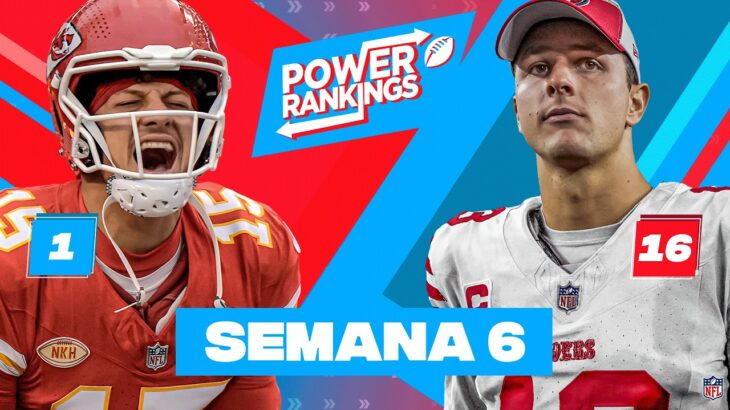 NFL POWER RANKINGS de Semana 6 | Locos por la NFL 2024