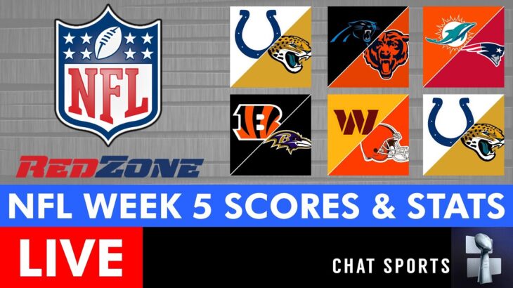 NFL Week 5 RedZone Live Streaming Scoreboard, Highlights, Scores, Stats, News & Analysis