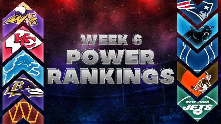 NFL Week 6 Power Rankings