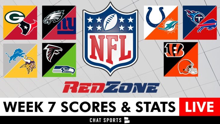 NFL Week 7 RedZone Live Streaming Scoreboard, Highlights, Scores, Stats, News & Analysis