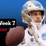 NFL Week 7 recap: Lions win thriller over Vikings, Packers squeak past Texans, and more