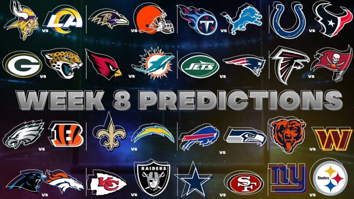 NFL Week 8 Predictions