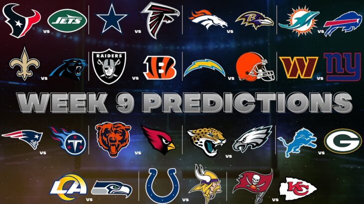 NFL Week 9 Predictions