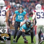 New England Patriots vs. Jacksonville Jaguars | 2024 Week 7 Game Highlights