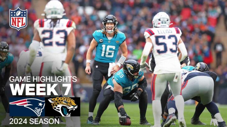 New England Patriots vs. Jacksonville Jaguars | 2024 Week 7 Game Highlights