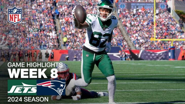 New York Jets vs. New England Patriots Game Highlights | NFL 2024 Season Week 8