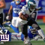 Philadelphia Eagles vs. New York Giants Game Highlights | NFL 2024 Season Week 7