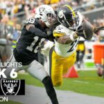 Pittsburgh Steelers vs. Las Vegas Raiders | 2024 Week 6 Game Highlights