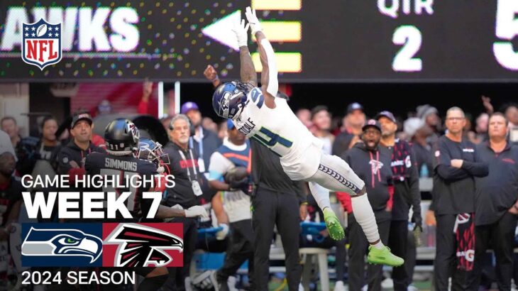 Seattle Seahawks vs. Atlanta Falcons Game Highlights | NFL 2024 Season Week 7