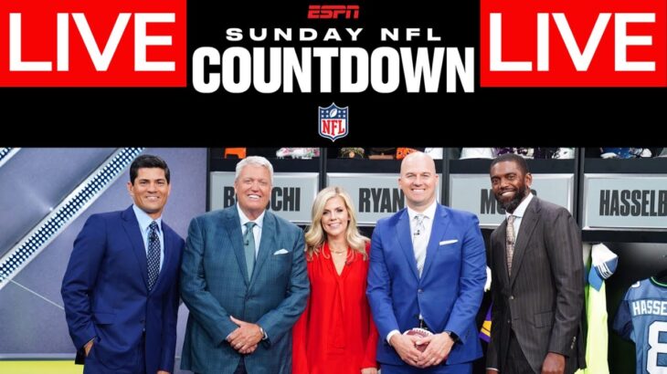 Sunday NFL Countdown LIVE 10/06/2024 | NFL Week 5 kickoff LIVE | Rex Ryan and Randy Moss predictions