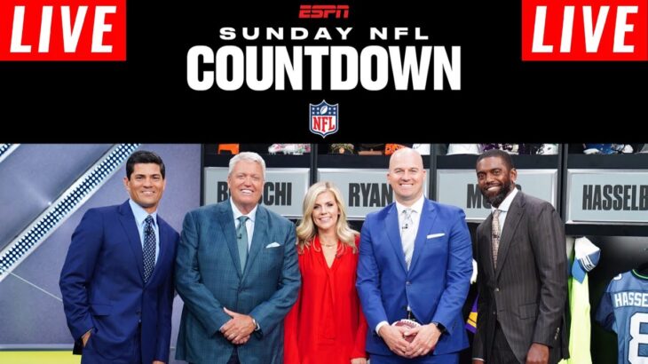 Sunday NFL Countdown LIVE 10/27/2024 | PREDICTIONS NFL Week 8 LIVE | Rex Ryan and Randy Moss on ESPN