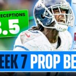 Top 10 NFL Week 7 Player Prop Bets, Picks and Predictions (2024)