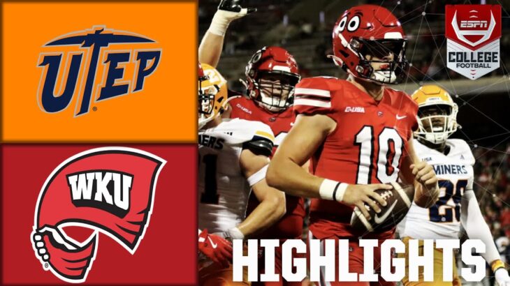 UTEP Miners vs. Western Kentucky Hilltoppers | Full Game Highlights | ESPN College Football