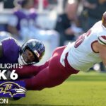 Washington Commanders vs. Baltimore Ravens Game Highlights | NFL 2024 Season Week 6