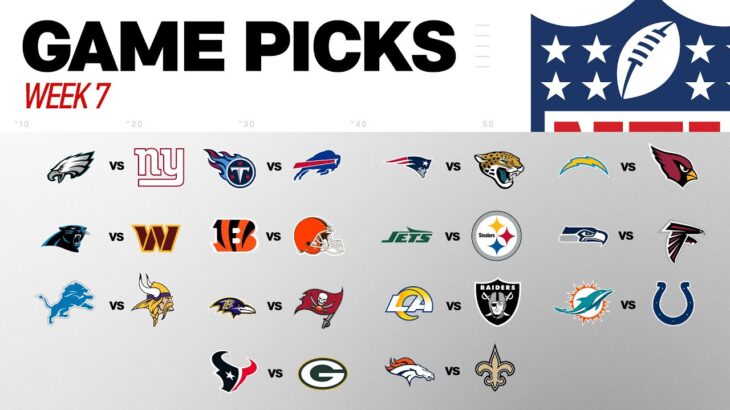 Week 7 Game Picks!