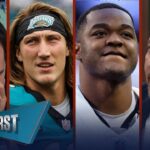 What are the Bills’ destiny this season, Drake Maye over Trevor Lawrence? | NFL | FIRST THINGS FIRST