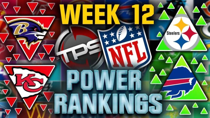 2024 NFL Power Rankings! Week 12 Edition!