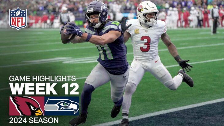 Arizona Cardinals vs. Seattle Seahawks Game Highlights | NFL 2024 Season Week 12