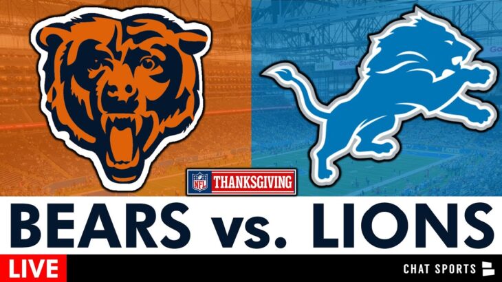 Bears vs. Lions Live Streaming Scoreboard, Play-By-Play, Highlights, Stats | NFL Thanksgiving On CBS