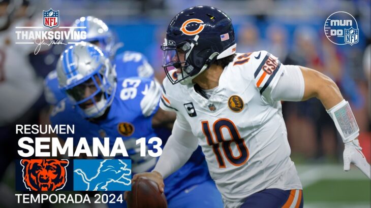 Chicago Bears vs. Detroit Lions | Resumen NFL en español – Semana 13 | NFL Highlights 2024