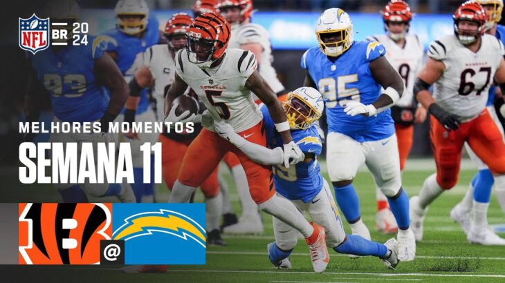 Cincinnati Bengals vs Los Angeles Chargers | Melhores Momentos – NFL 2024