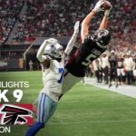 Dallas Cowboys vs. Atlanta Falcons Game Highlights | NFL 2024 Season Week 9