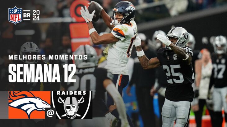 Denver Broncos vs. Las Vegas Raiders | Melhores Momentos | NFL 2024