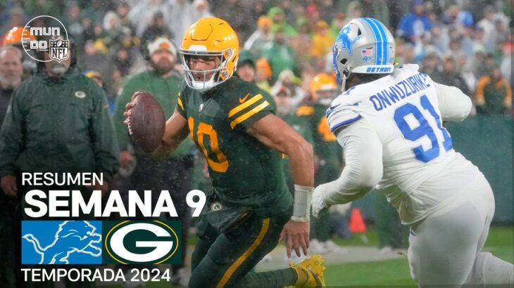 Detroit Lions vs. Green Bay Packers | Resumen NFL en español – Semana 9 | NFL Highlights 2024