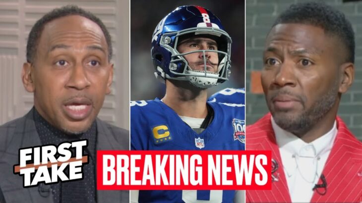 FIRST TAKE | Most pathetic QB in NFL! – Stephen A. BREAKING: Giants release Daniel after 6 seasons