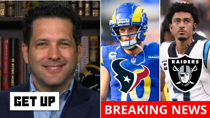 GET UP | Adam Schefter UPDATE on NFL Trade Deadline: Cooper Kupp to Texans,  B. Young to Raiders?